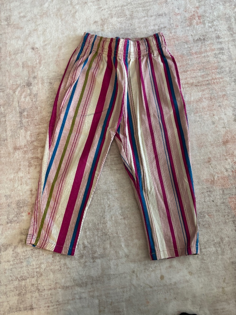 Markey’s Big Field Kids Multicolor Striped Pants Size 100